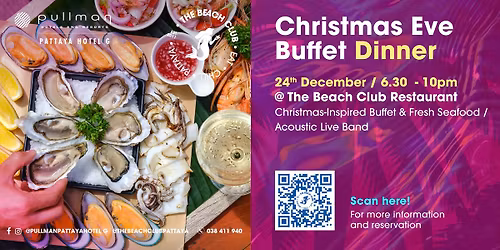 Christmas Eve Dinner @The Beach Club Restaurant