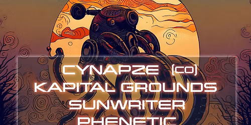 THUMP DNB Third Thursday! Feat: CYNAPZE (CO), PHENETIC, SAYETH, KAPITAL GROUNDS, SUNWRITER