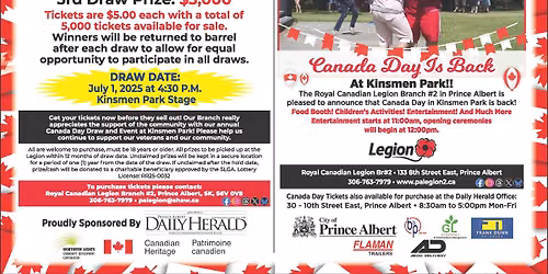 Canada Day in Kinsmen Park!