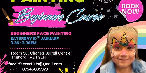 Beginners Face Painting Course