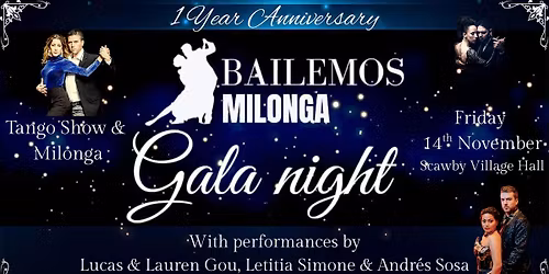 Bailemos Milonga Gala Night - 1 Year Anniversary