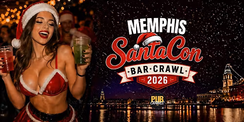 Memphis SantaCon Bar Crawl 2026