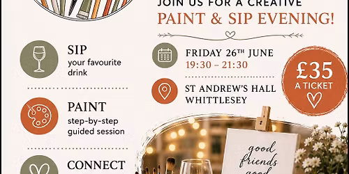 Pour & Create - Paint & Sip Evening