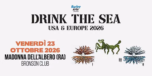 Drink The Sea - Unica data italiana - Bronson Club, Ravenna