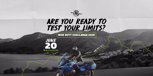Iron Butt 2026 | Official Ride Day