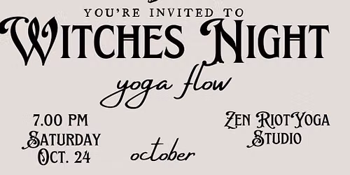 Witches Night Yoga Flow