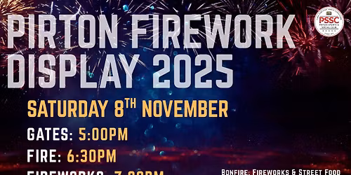 Pirton Firework Display