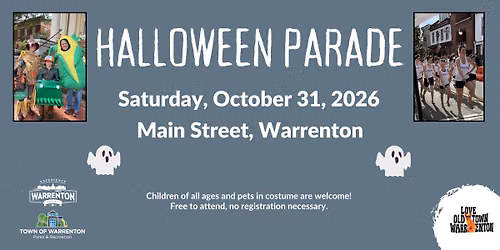 Halloween Parade on Main Street Warrenton