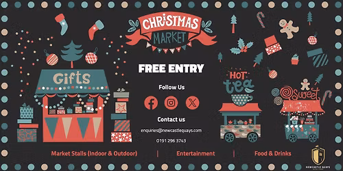 Newcastle Quays Christmas Market 2025