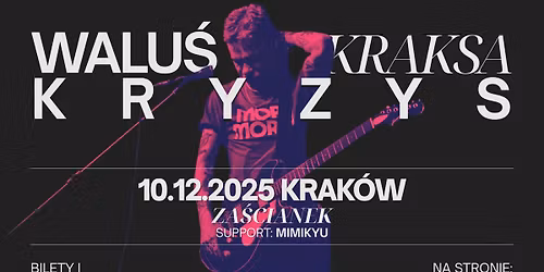 Walu\u015bKraksaKryzys \u2022 Krak\u00f3w