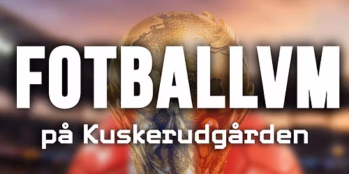 FOTBALL VM P\u00c5 S\u00d8RUMSAND