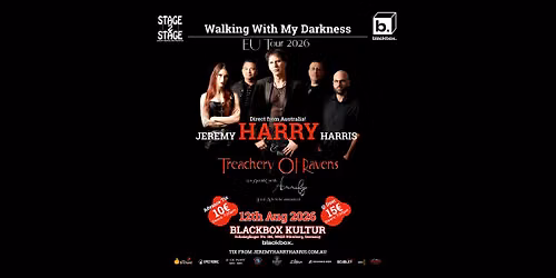 Jeremy Harry Harris & the Treachery Of Ravens |Blackbox Kultur|Nuremberg|