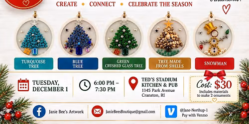 Create Your Own Christmas Ornament Workshop
