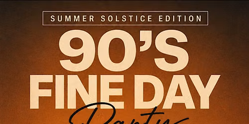 90's Fine Day Party @ Moca Hosted by AJ McQueen & Akeem Ali