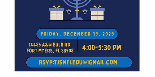 Channukah Festival at Temple Judea 