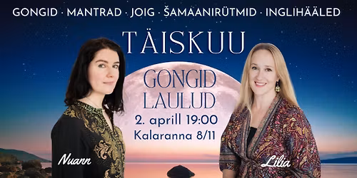 \ud83c\udf1d T\u00e4iskuu gongid ja laulud Kontsert -helir\u00e4nnak \u2728 \u0413\u043e\u043d\u0433\u0438 \u0438 \u043f\u0435\u0441\u043d\u0438 \u043f\u043e\u043b\u043d\u043e\u043b\u0443\u043d\u0438\u044f