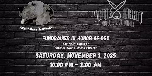 Legendary Karaoke at White Rabbit Pub