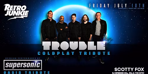 TROUBLE (Coldplay Tribute) + SUPERSONIC (Oasis Tribute)... LIVE!