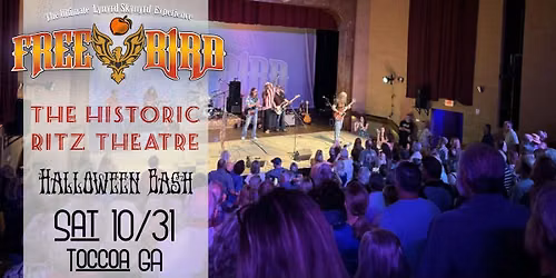Freebird's Halloween Bash at The Ritz Theatre