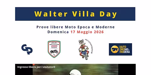 Walter Villa day