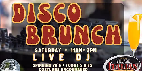 Disco Brunch-Live DJ