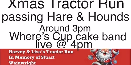 Xmas tractor run. 