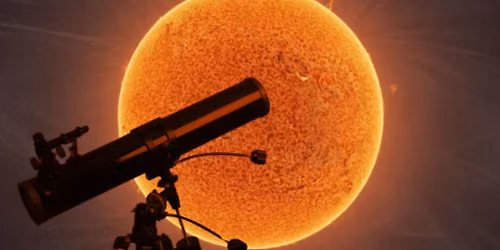 Daytime solar viewing through telescopes