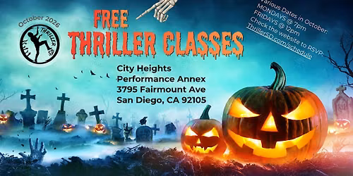 FREE Thriller Classes, City Heights