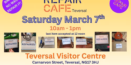 Teversal Repair Caf\u00e9