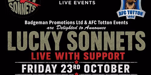 Lucky Sonnets Live