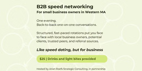 B2B Speed Networking for Small Business Owners