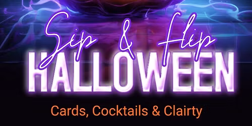 Sip & Flip: Halloween Tarot Party