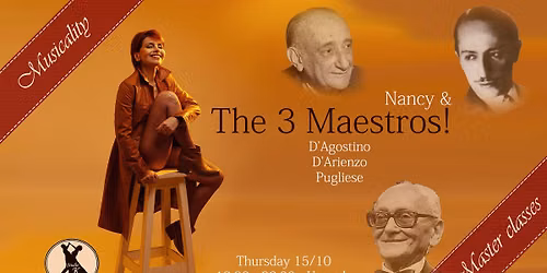 Nancy & The 3 Maestros - Tango musicality workshops