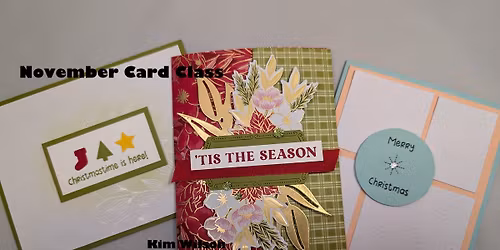 November 2025 Card Class