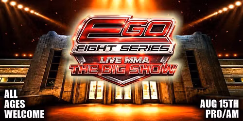EGO Fight Series Live MMA at Hobart Arena