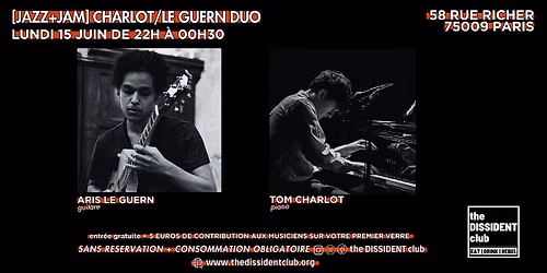[JAZZ+JAM] Charlot\/Le guern duo