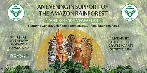 An Evening in Support of the Amazon Rainforest