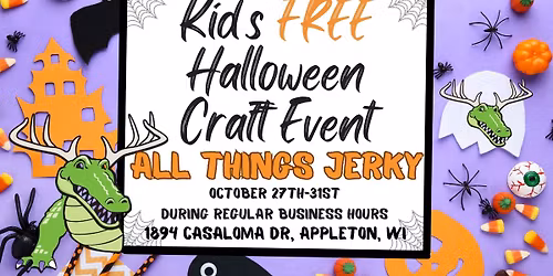 FREE Halloween Craft Event for Kids (DIY Trick or Treat Bag)