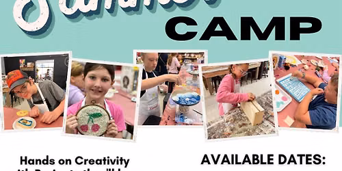 Summer Kids Art Camp-July