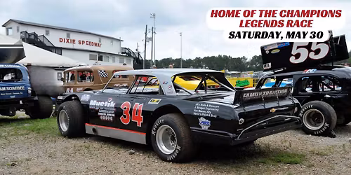 Home of the Champions Celebration Race  - Stock Car Racing + Legends + $2,000 to win Demo Derby