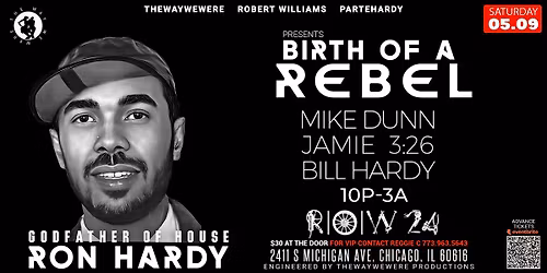 Birth of a rebel  Godfather of House Ron Hardy