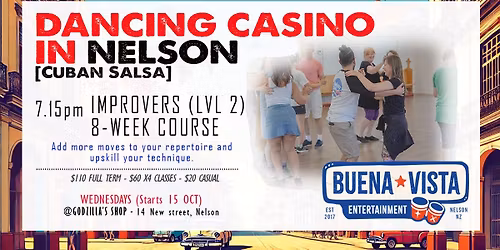 Casino Improvers Nelson - 8 week course (last of 2025)