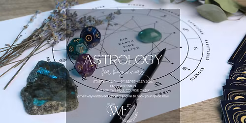 Astrology for Beginners - Workshop Three