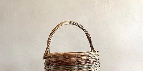 Willow beginners round basket workshop with Sarah Le Breton