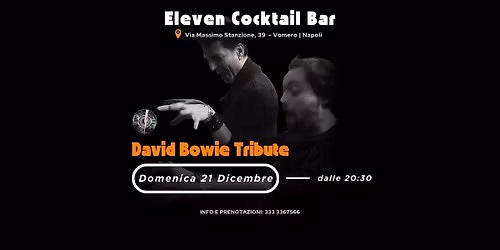 Live Music - 21 Dicembre - David Bowie Tribute