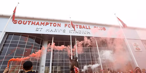 Southampton FC vs West Bromwich at St Marys Stadium