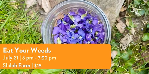 Eat Your Garden Weeds