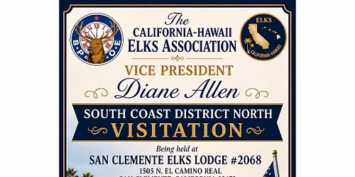 Vice President South Coast Visitation Dinner