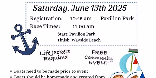 Annual Cardboard Boat Race