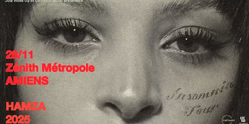 HAMZA - Z\u00e9nith, Amiens - 28.11.2025